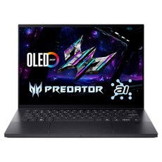 에이서 2025 프레데터 트리톤 14 AI 코어Ultra9 인텔 14세대 지포스 RTX 5070, 차콜블랙, 1TB, 32GB, WIN11 Home, PT14-52T-947D