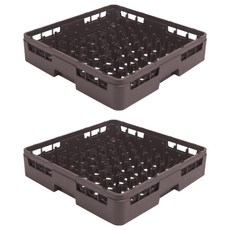 리빙메이트 업소용 식기세척기 64핀랙 바구니, 1단, 브라운, 2개