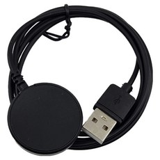 요이치 갤럭시워치 USB타입 무선 충전기, 블랙, 1개