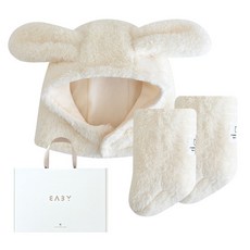 BABY&I 巴拉克拉瓦頭套 + 暖腳套 2件組 + 購物袋