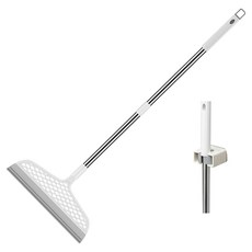 대한몰 먼지 물기 제거 실리콘 날 스퀴지 빗자루 고정홀더, 혼합색상, 1개