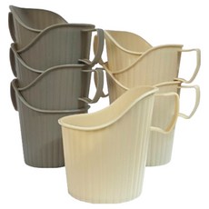 다인네 종이컵 홀더 2종 x 5p, 아이보리, 브라운, 1개