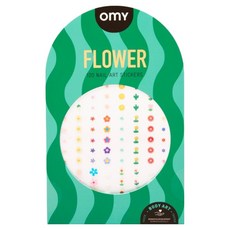 omy 美甲花朵5款 x 24p套組 Oh My-NAIL10, 混合色, 1套