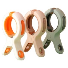 Kipopo 簡約曬衣夾3件組, 混色, 1套