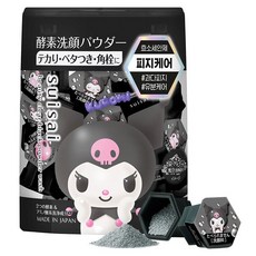 Kanebo 佳麗寶 suisai 三麗鷗聯名款 美妝潔顏黑粉洗面乳, 12.8g, 1個