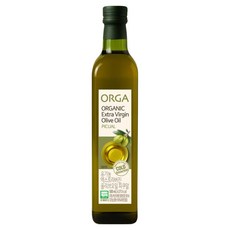 ORGA 有機皮誇爾特級初榨橄欖油, 1個, 500ml