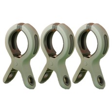 Kipopo 簡約曬衣夾, 綠色, 3個