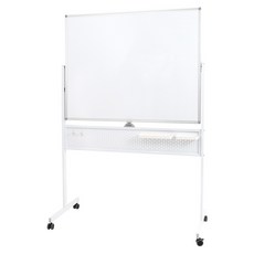 카피어랜드 4in1 360도 회전 대형 화이트보드 M360 + 보드마카 3p + 자석 4p + 보드지우개 세트, 알루미늄, 철