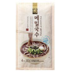 청수식품 가쓰오메밀국수 4인분, 640g, 1개
