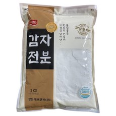 청은 감자전분 100%, 3kg, 1개