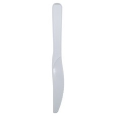 생활엔 데일리핏 일회용 나이프 16.8cm 화이트, 100개, 1개입