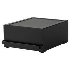 hillo 이지 주방 슬라이드 커피머신 수납함, 1개, 블랙 1개, 블랙