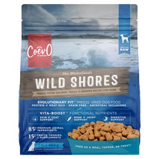 Coevo 全齡犬 天野野性海岸 鮮肉機能凍乾生食餐, 454g, 1個, 鮭魚 + 鱒魚 + 鯡魚