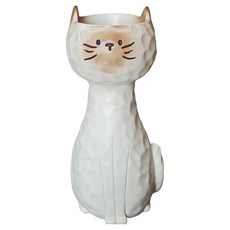德普羅商務 獨特可愛貓咪居家裝飾擺件花瓶, 長身貓
