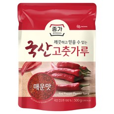 종가 고춧가루 매운맛, 1개, 500g