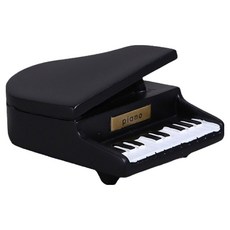 德普羅商務 鋼琴與貓咪 室內裝飾 居家佈置 書桌裝飾品, 鋼琴黑