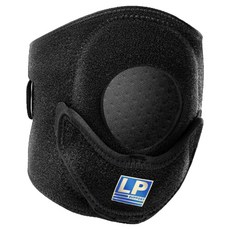 LP SUPPORT 可調式V型髕骨穩定透氣運動護膝 791CN, 1個, 黑色
