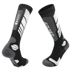 First Fit 滑雪襪, 黑色 + 白色1, 1個