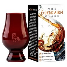 글렌캐런 2026 붉은 말의 해 레드호올스 각인 레드글렌캐런 글래스 + 컬러기프트박스 세트, 1세트