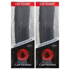 帽子防髒貼 10入組, 黑色, 2個