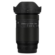 코엠 시그마 20-200 F3.5-6.3 DG 렌즈 스킨 보호 필름 소니 마운트, 1개, 노르딕블랙