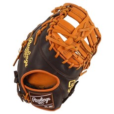 Rawlings Gamer XLE MLB 球隊標誌手套 右投用 GHW5GMXDCT-10-SPD, 棕色, 1個
