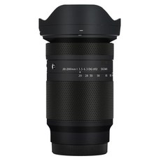 코엠 시그마 20-200 F3.5-6.3 DG 렌즈 스킨 보호 필름 소니 마운트, 1개, 무광블랙