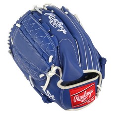 Rawlings Gamer XLE MLB 球隊標誌手套 左投用 GHW5GMX206-12-LAD-RH, 藍色, 1個