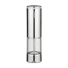 SUNORO USB充電式電動胡椒研磨器 電鍍銀, 1個, 80ml