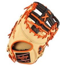 Rawlings Gamer XLE MLB 球隊標誌手套 右投用 GHW5GMXDCT-10-BAL, 駝色, 1個