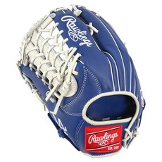 Rawlings Gamer XLE MLB 球隊標誌手套 左投用 GHW5GMXY70-4V-LAD-RH, 藍色, 1個