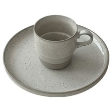 니코트 브런치 세트 2p, 미루쿠, 1세트, 접시 + 머그컵