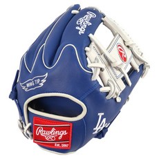Rawlings Gamer XLE MLB 球隊標誌手套 右投用 GHW5GMX205W-2-LAD, 藍色, 1個