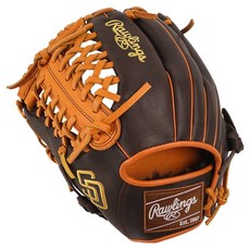 Rawlings Gamer XLE MLB 球隊標誌手套 左投用 GHW5GMX206-4-SPD-RH, 棕色, 1個