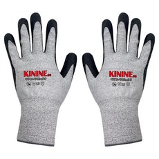 NiTex K99 CUT A5 塗層 NBR泡棉 切割 防割 安全手套 雙手穿戴組 M, 10套, 麻灰色