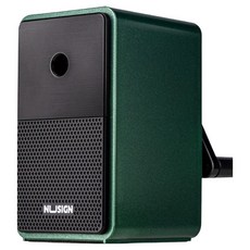 NUSIGN 紐賽 旋轉式5段筆芯調節美術繪圖用削鉛筆機 NS077, 綠色, 1個