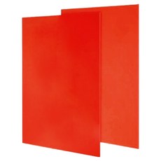 OON 불투명 컬러 아크릴판, 빨강, 2개