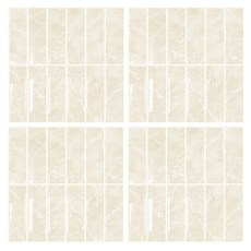 MODUEZ 타일 시트지 3d 접착식 인테리어 4p, 젤리지 아이보리