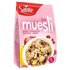Sante 후르츠 뮤즐리 시리얼, 350g, 1개
