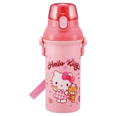 Skater PSB5SAN 三麗鷗 單鍵式水壺, Hello Kitty, 1個, 480ml