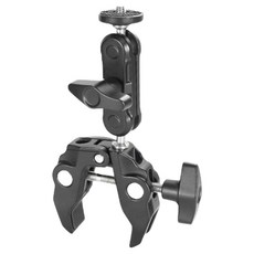 圓形易用多功能相機夾具 黑色 138 x 80 x 40 mm, 1個, 單一商品
