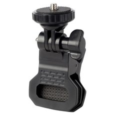 동글이 심플한 고급스러운 프리미엄 카메라 클램프 90 x 45 x 44 mm, 1개, 검은색