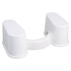 康逸 弧形助便舒適腳踏凳 G031, 白色