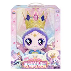 캐치티니핑 프린세스 다이아나핑 봉제 인형 28cm, 혼합색상, 1개, 36cm