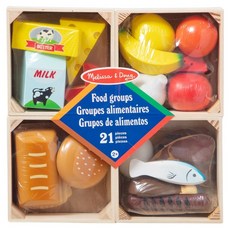 Melissa&Doug 瑪莉莎 食物遊戲組 SM6074866, 混合色, 1套