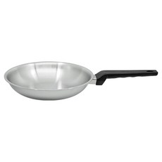 HANIL STAINLESS STEEL Gracia 電磁爐用三層無研磨劑平底鍋, 1個, 24cm