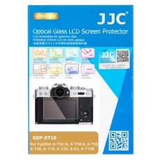 JJC 후지필름 X-T30III X-T30II X-T30 X-T50 카메라 9H 강화유리 액정보호필름 2p 세트, GSP-XT10, 1세트