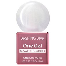 DASHING DIVA One Gel UV 凝膠指甲油, M28銀河貓眼, 1個, 10ml