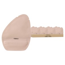 FaSoLa 旅行用便攜密封分裝袋 12.5 x 9.5cm 30個裝, 1套, 粉色