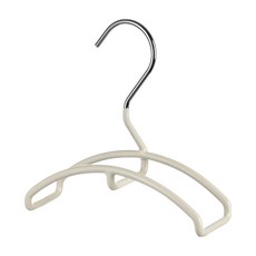 FaSoLa 多用途U型掛包止滑衣架, 1個, 米白色